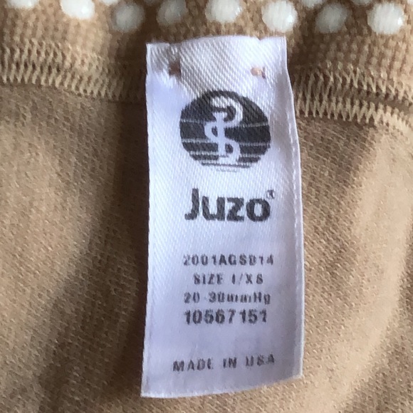 Juzo Soft Compression Stockings Size I. AG  20-30mmHg. Beige. Only one in a box - Picture 9 of 12